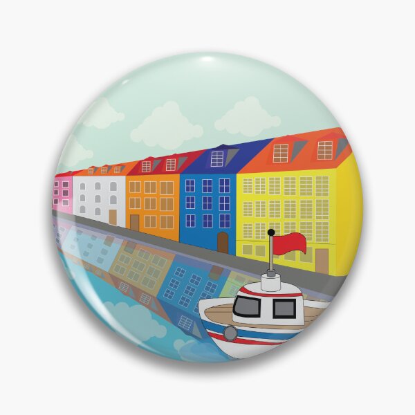 Item preview, Copenhagen Waterfront District designed and sold by ROSE ANN BANILAR.