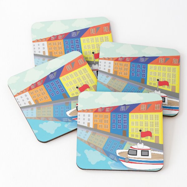 Item preview, Copenhagen Waterfront District designed and sold by ROSE ANN BANILAR.
