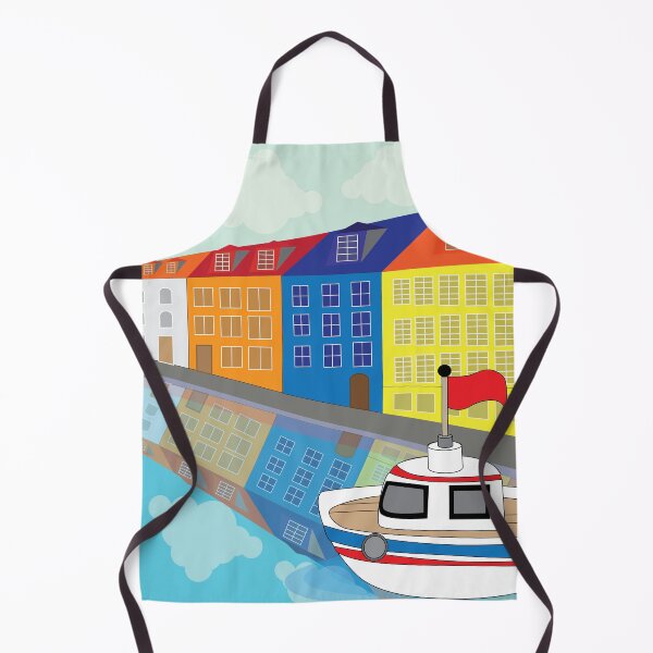Item preview, Copenhagen Waterfront District designed and sold by ROSE ANN BANILAR.