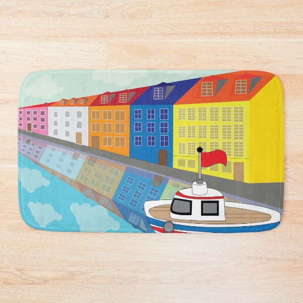 Item preview, Copenhagen Waterfront District designed and sold by ROSE ANN BANILAR.
