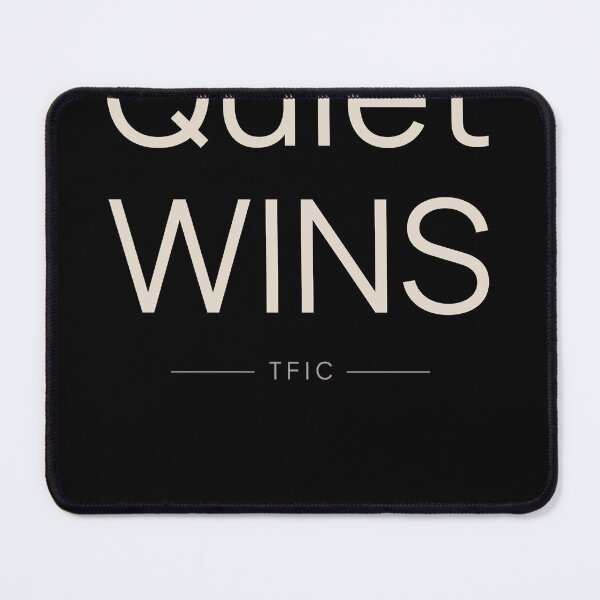 Item preview, Quiet Wins Minimalist Stoic Shirt designed and sold by TFICBrand.