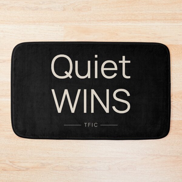 Item preview, Quiet Wins Minimalist Stoic Shirt designed and sold by TFICBrand.