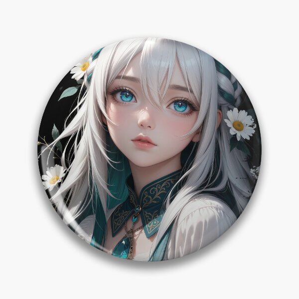 Item preview, Ethereal Maiden - Floral Elegance designed and sold by HexOne.