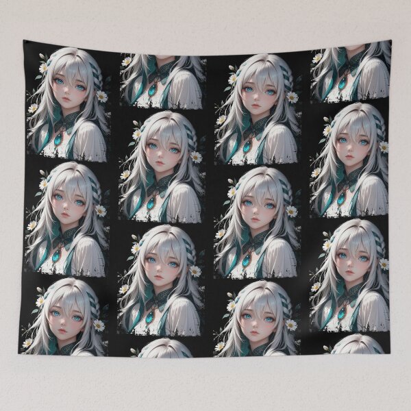 Item preview, Ethereal Maiden - Floral Elegance designed and sold by HexOne.