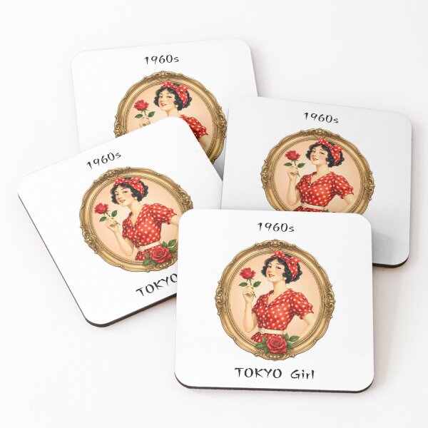 Item preview, 1960s TOKYO Girl – Red Rose designed and sold by Japan Design Villa725.