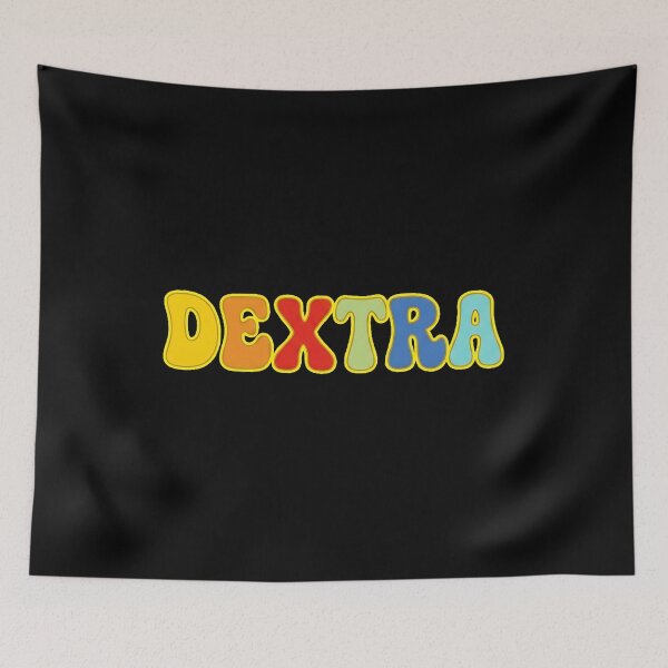 Item preview, ❤️ Dextra Personalized Name Wavy Retro Shirt, Coffee Mug, Sticker Gift designed and sold by HelixPedia.