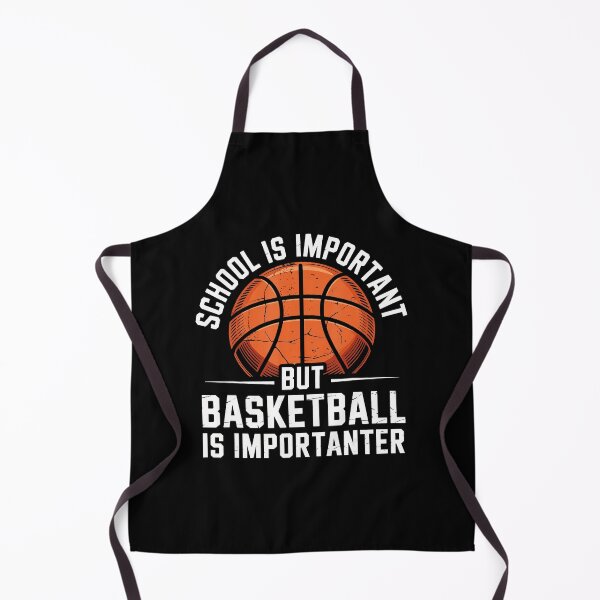 Item preview, School Is Important But Basketball Is Importanter Funny Sports designed and sold by allistermariam.