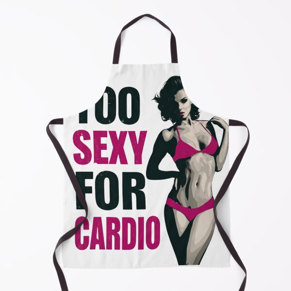 Item preview, Too Sexy For Cardio Print designed and sold by CosmicRockArt.