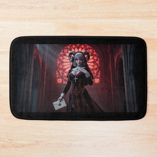 Item preview, Horned Nun designed and sold by GalleryBrisArt.