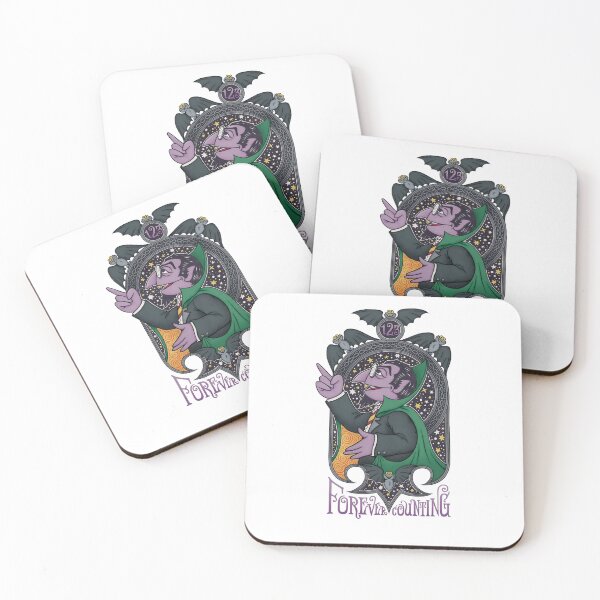 Item preview, Forever Counting Vintage Vampire Art Nouveau designed and sold by MindrootEchoart.