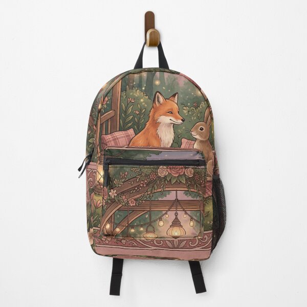 Item preview, Fox and Rabbit Lantern Night designed and sold by ASTRAL ART LAB.