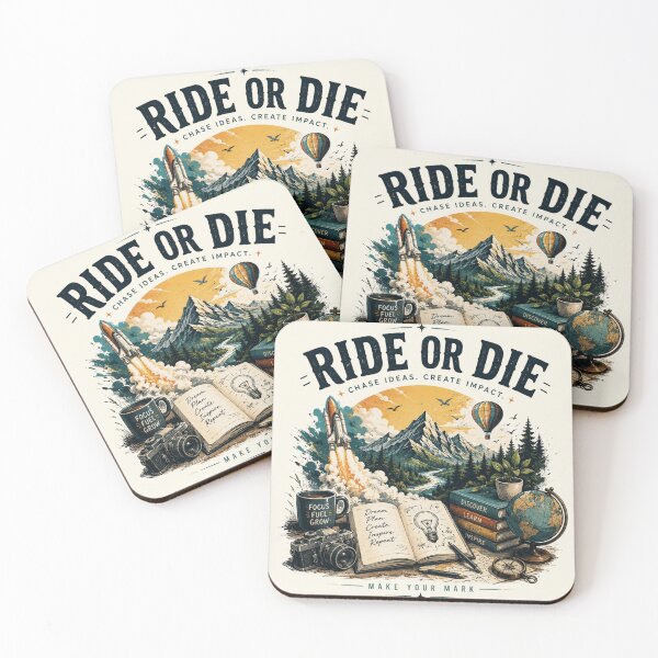 Item preview, Ride or Die – Chase ideas. Create impact Vintage Design designed and sold by LunaVales.