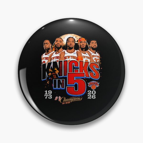 Item preview, New York Knicks in 5 champions 1973 2026 designed and sold by Landinhalias.
