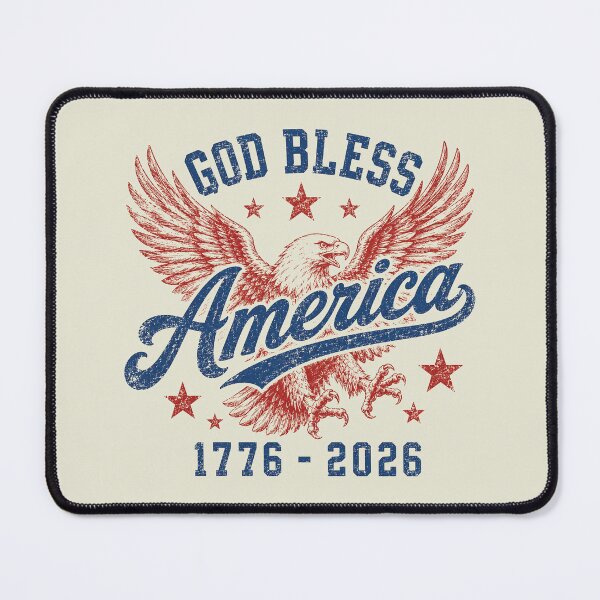 Item preview, God Bless America 250th Anniversary designed and sold by NicowrmSArt.