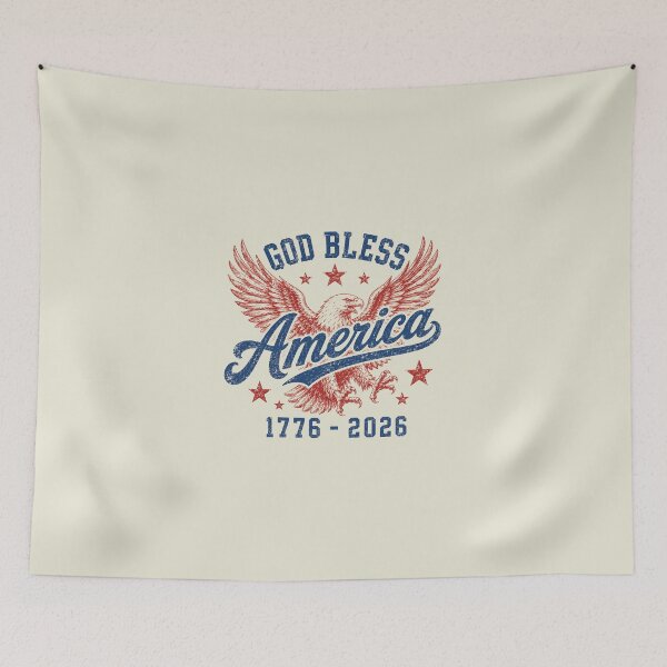Item preview, God Bless America 250th Anniversary designed and sold by NicowrmSArt.