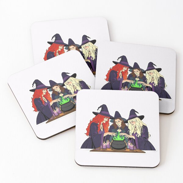Item preview, The Hallowed Hearth Cartoon Trio designed and sold by Halebopster.