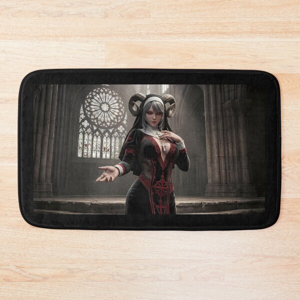 Item preview, Horned Nun designed and sold by GalleryBrisArt.