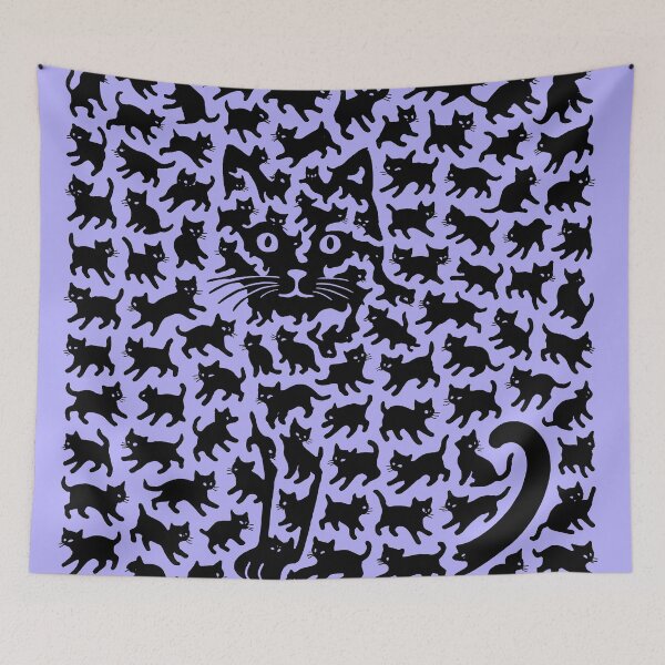 Item preview, Too Many Cats! designed and sold by Cathedral of Curiosity.