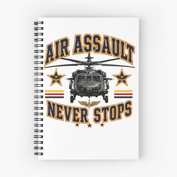 Item preview, Air Assault Never Stops Black Hawk designed and sold by Combat Skies.