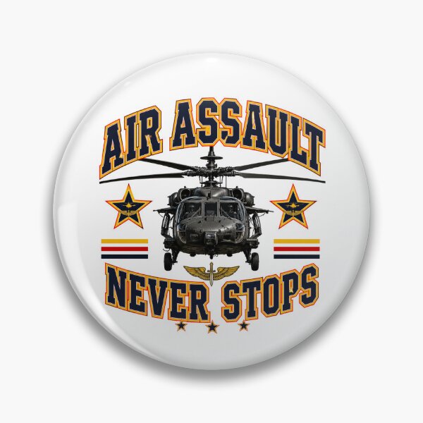 Item preview, Air Assault Never Stops Black Hawk designed and sold by Combat Skies.