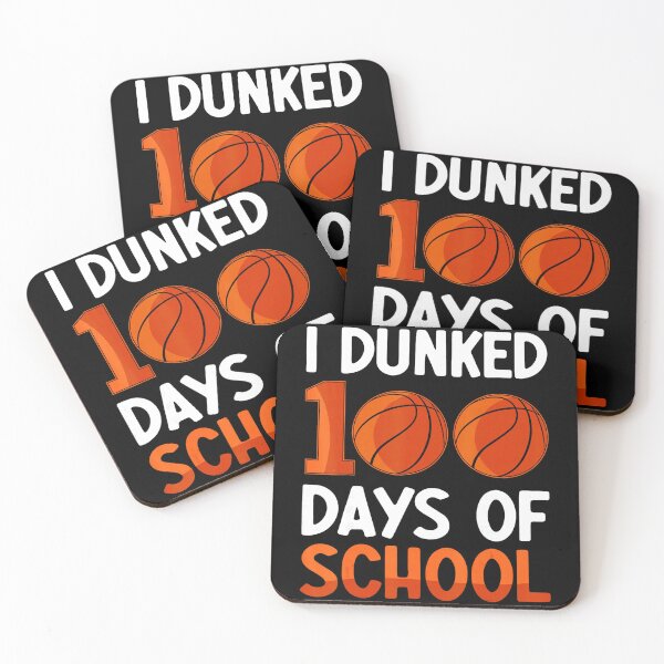 Item preview, I Dunked 100 Days of School Funny Basketball Student designed and sold by allistermariam.