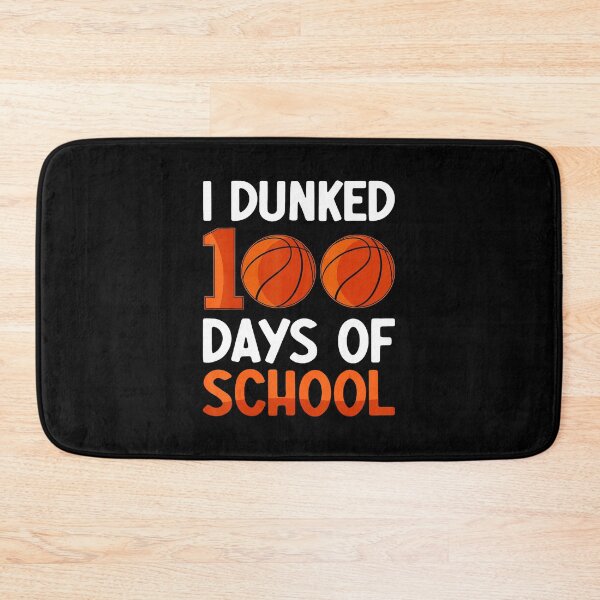 Item preview, I Dunked 100 Days of School Funny Basketball Student designed and sold by allistermariam.