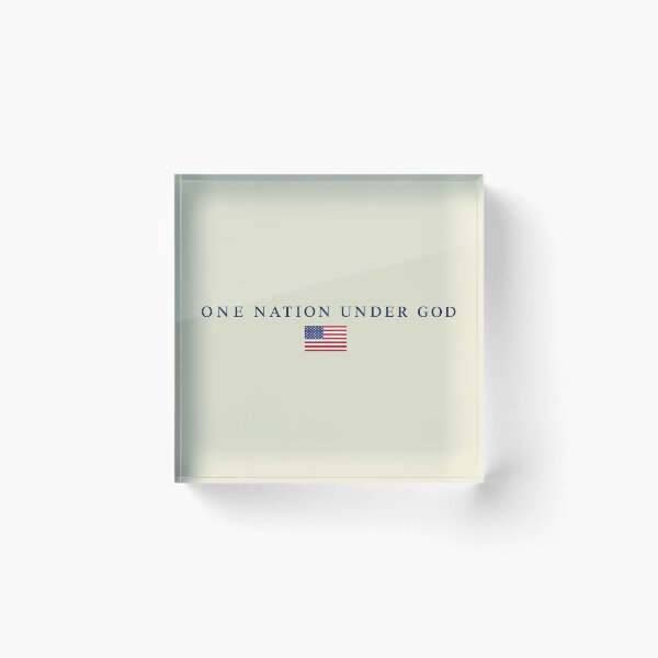 Item preview,  One Nation Under God, America 250th Anniversary Christian designed and sold by NicowrmSArt.