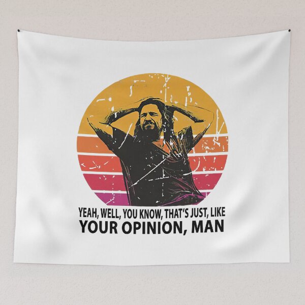 Item preview, The Dude The Big Lebowski Funny Movie Meme designed and sold by PayneLaurie.