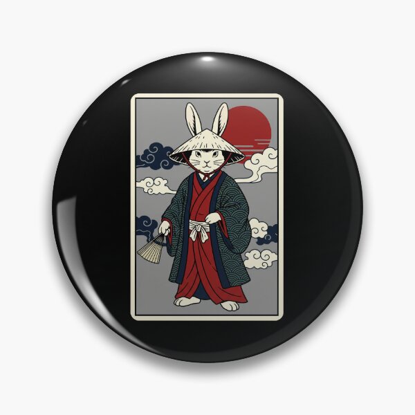 Item preview, Rabbit Wanderer in Traditional Robes with Vintage Eastern designed and sold by JordynLadukeg65.