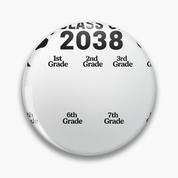 Item preview, Class of 2038 Grow with Me Handprint Kindergarten to 12th T-Shirt designed and sold by RKdrawings.