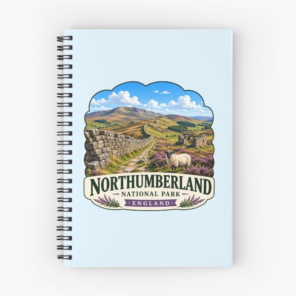 Item preview, Northumberland National Park, England designed and sold by Myra365Art.
