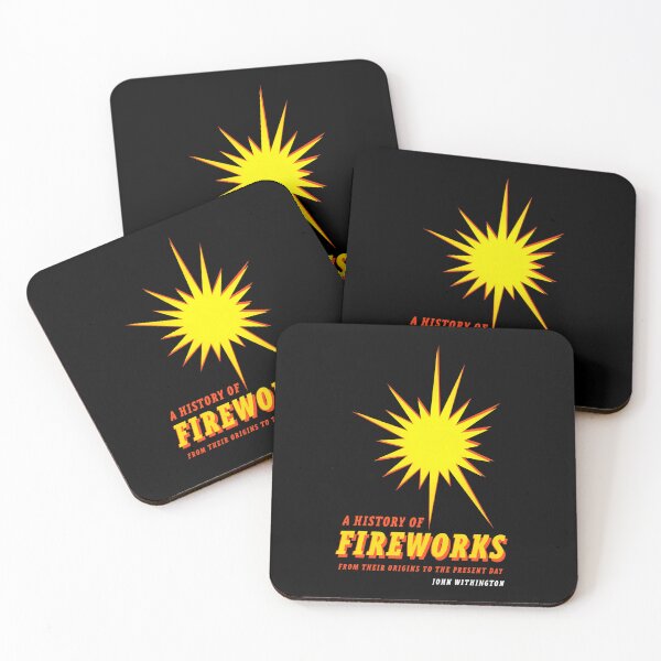 Item preview, A History of Fireworks Retro Book Cover designed and sold by MindrootEchoart.