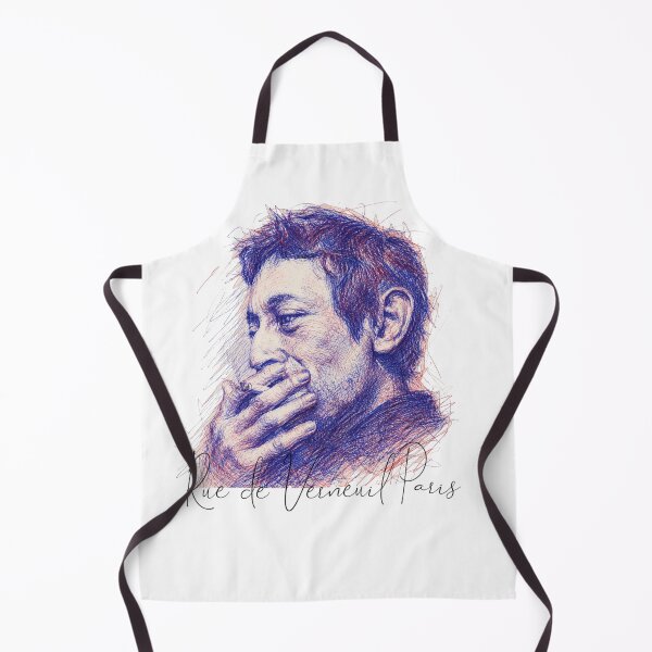 Item preview, Serge Gainsbourg Ballpoint Sketch designed and sold by DowntownNoWave.