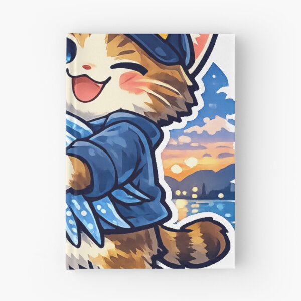 Item preview, Glowing Firefly Squid MVP Cat – Kawaii Japan Foodie Meme Sticker designed and sold by kawaii animal store (in Japan).