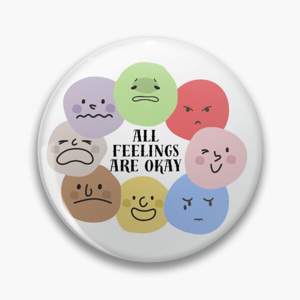 Item preview, Feelings Sticker designed and sold by TheStickerPsych.