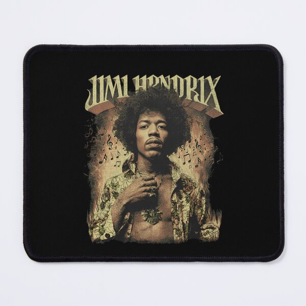 Item preview, Jimi Hendrix Vintage Rock Guitar Legend designed and sold by MindrootEchoart.