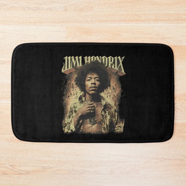 Item preview, Jimi Hendrix Vintage Rock Guitar Legend designed and sold by MindrootEchoart.