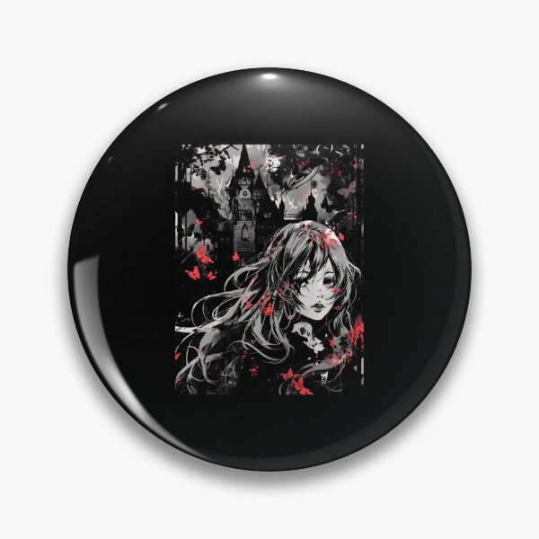 Item preview, Anime Japanese Goth Castle Gothic Art Fantasy Mystical   designed and sold by KaidenceHeple.