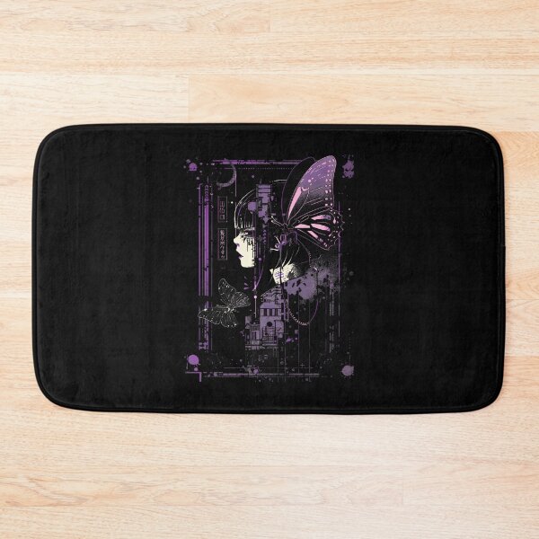 Item preview, Anime Japanese Goth Cyberpunk City Butterfly Art Fantasy T-Shirt designed and sold by KaidenceHeple.