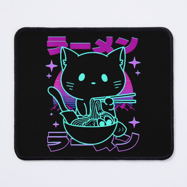 Item preview, Anime Ramen Cat Retro Japanese Noodles Aesthetic Kawaii Cat T-Shirt designed and sold by KaidenceHeple.