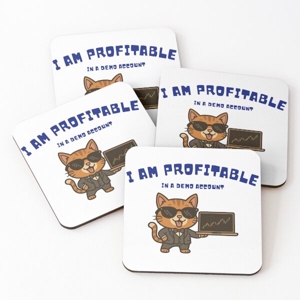 Item preview, Profit Cat: Demo Account Victory designed and sold by AerynnXIdris.