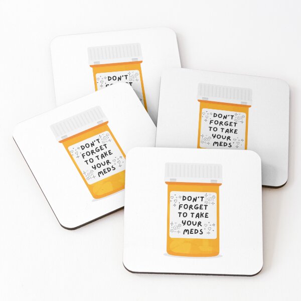 Item preview, Don't Forget Your Meds Sticker designed and sold by TheStickerPsych.