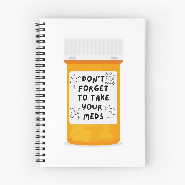 Item preview, Don't Forget Your Meds Sticker designed and sold by TheStickerPsych.
