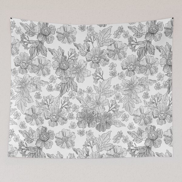 Item preview, Floral garden and lines. designed and sold by Lardee.