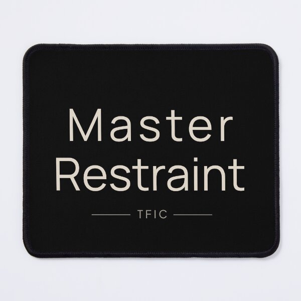Item preview, Master Restraint Stoic Philosophy Shirt designed and sold by TFICBrand.