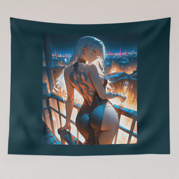 Item preview, Beautiful Yakuza Kawaii Snake Animemanga Fantasy Girl Waifu   designed and sold by KaidenceHeple.