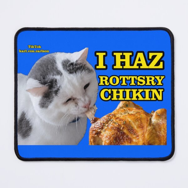 Item preview, Cat Has Rotisserie Chicken designed and sold by Cat Haven & Rescue .