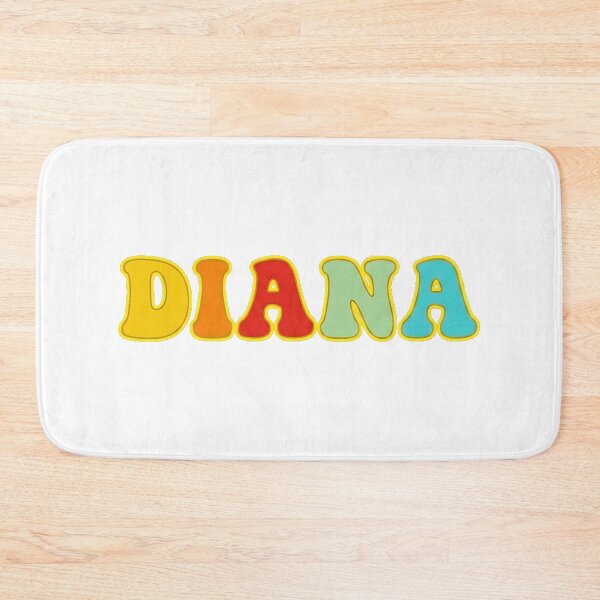 Item preview, ❤️ Diana Personalized Name Wavy Retro Shirt, Coffee Mug, Sticker Gift designed and sold by HelixPedia.