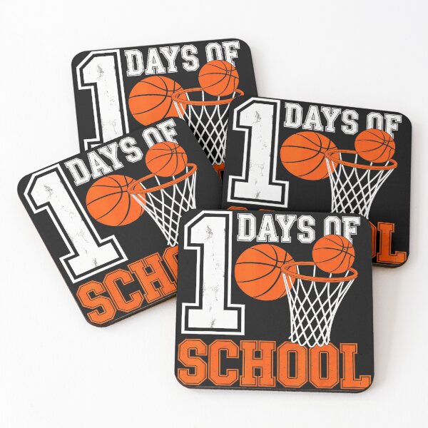 Item preview, 100 Days of School Basketball Celebration with Retro Hoops Style designed and sold by allistermariam.