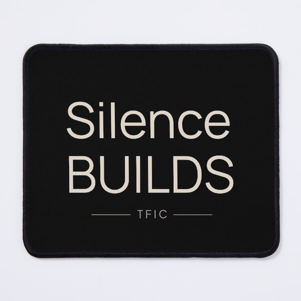 Item preview, Silence Builds Minimalist Mindset Shirt designed and sold by TFICBrand.